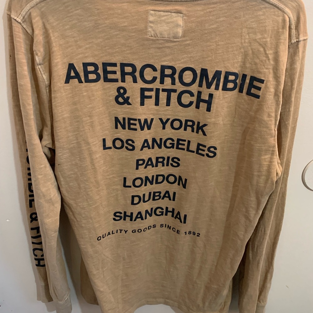 Abercrombie Graphic Tee Long Sleeve